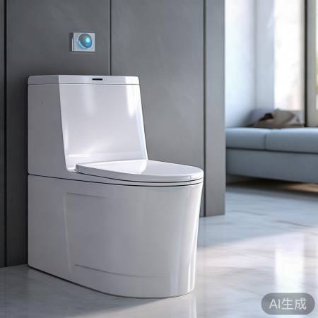智能感应马桶，遥控便捷