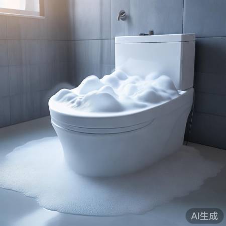 智能马桶泡沫盾，清洁隔离新科技