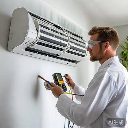 空调安装后，调试与维护