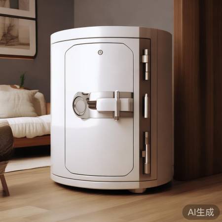 圆润保险柜，融入家居时尚