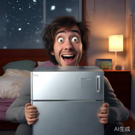 梦见免费获得大冰箱，好运连连！