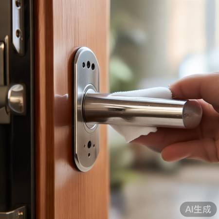 指纹锁保养：软布擦拭防损伤