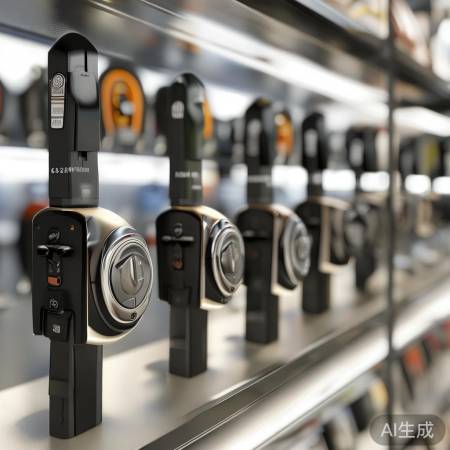 指纹锁价格多样,性价比为王。