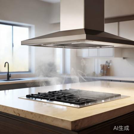 找合适位置，安装抽油烟机