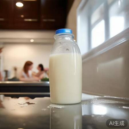 牛奶变质速扔掉