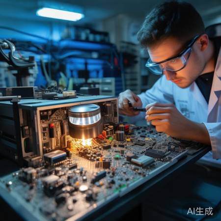 检查电路板，排查故障