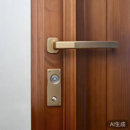 门把手与门板风格匹配