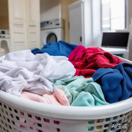 衣物易染色,注意分类洗