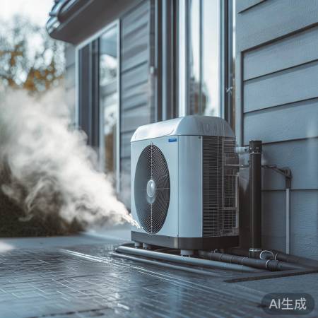 “空气能水泵:无电加热热水神器