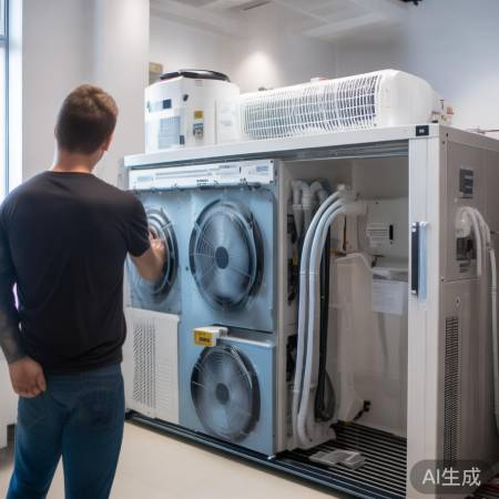 成功安装水冷空调