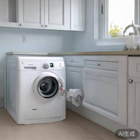 洗衣机移位,管子加长