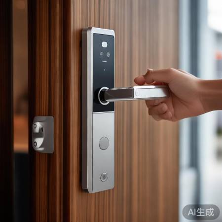 智能锁:美观实用,一键开门