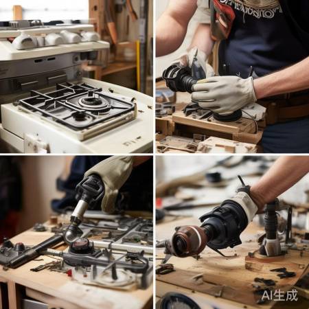 燃气灶变台钻教程,简单易学