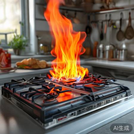 红日燃气灶:火力强劲,厨房利器