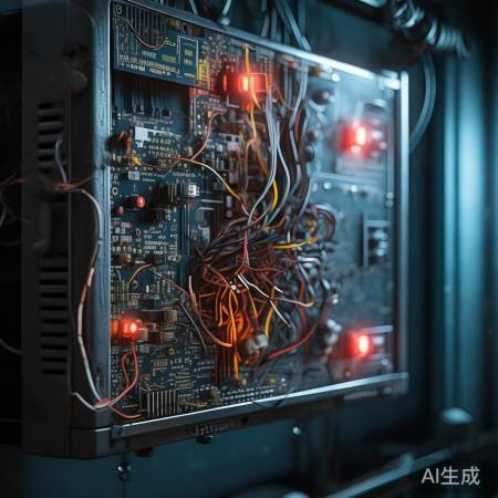 电路板故障，壁挂炉异常闪烁