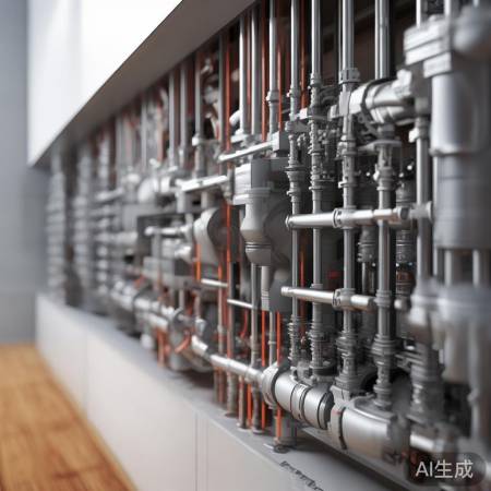 壁挂炉暖气片连接图细节丰富