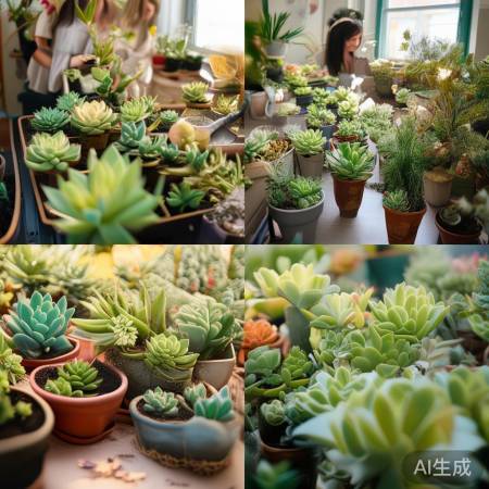 多肉守护，生活滋养