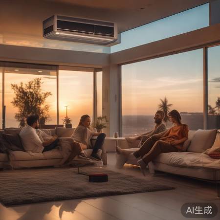 特灵空调专业养护热线教你↑洋房中央空调：舒适生活新选择