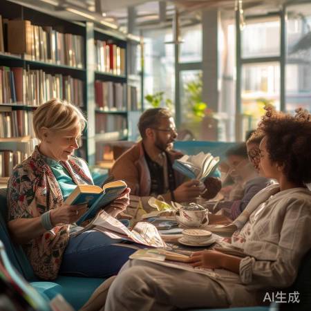 夏日图书馆,享受阅读