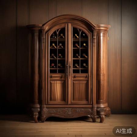 复古红酒柜,古典美时光