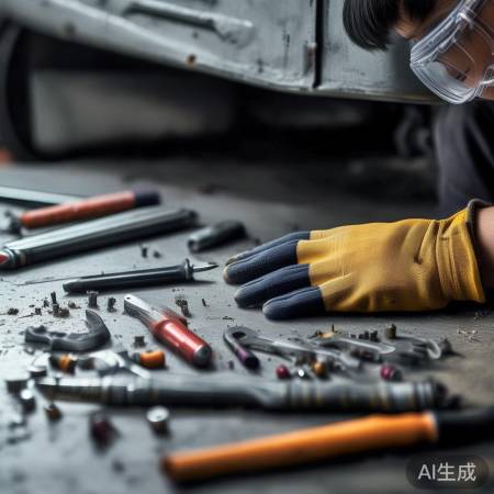 准备工具拆卸门