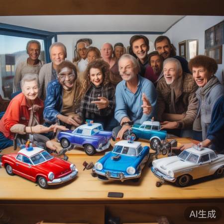 变形警车玩具，童年欢乐伴。