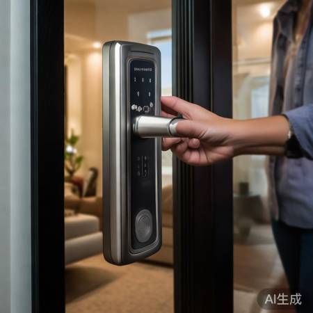 指纹锁,科幻变现实