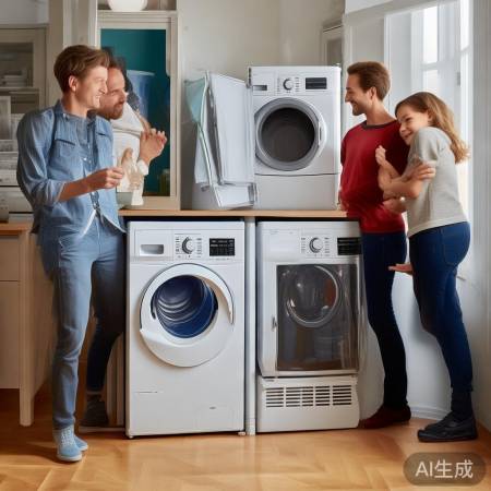 洗衣机烘衣机叠放神器