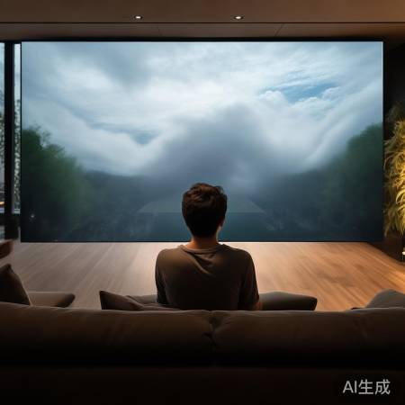 82寸巨幕，观影体验超爽