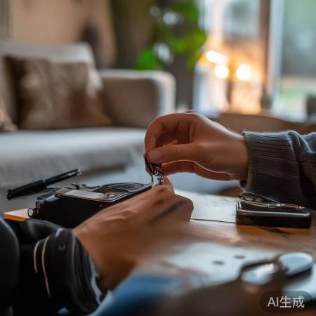 科思德指纹锁人工400热线教导$mx指纹锁拆电池教程：轻松操作，安全无忧