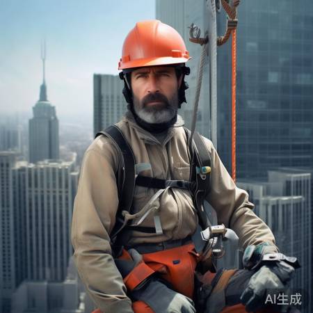 高空作业，安全带救命神器。