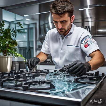 万喜燃气灶专线上门教导，奥克斯燃气灶玻璃开裂原因及维修方法分享