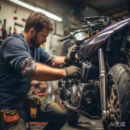 卸后盖，注意螺纹方向