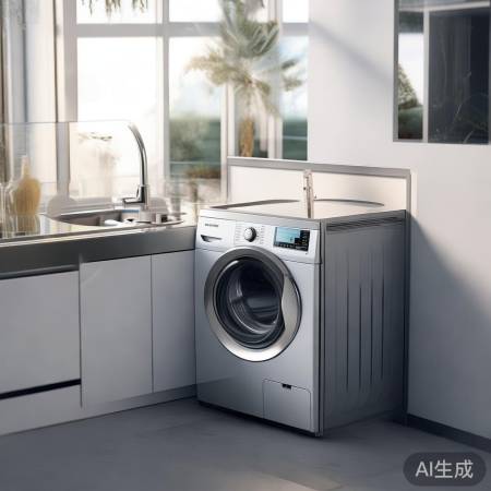 三星洗衣机各市网点统一电话教大家—洗衣机与洗脸盆一体化设计，空间利用新选择