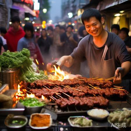 现做烧烤,新鲜保证
