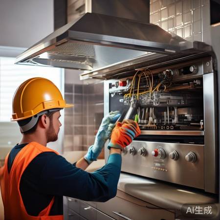 樱花油烟机专线上门教导#厨房抽油烟机拆卸教程：简单步骤轻松上手