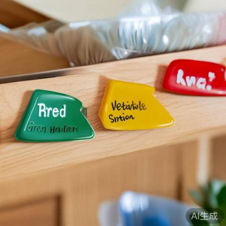 SIEMENS冰箱专业服务点科普☞厨房冰箱生熟分区标签图，告别食材混淆烦恼