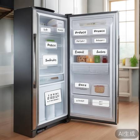 冰箱贴标签，方便找食材