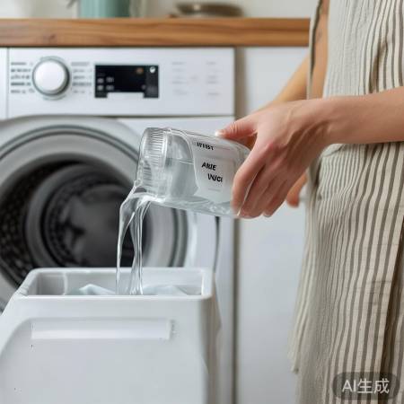 洗衣机倒白醋适量