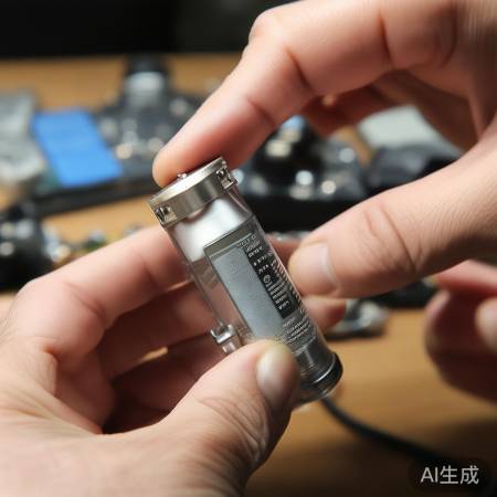 检查正负极，卡紧电池槽