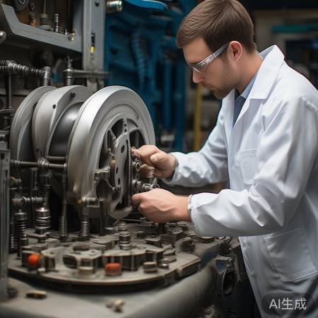 先松后紧，确保叶轮平衡