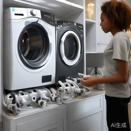 西门子洗衣机售后热线全天候服务告诉你(洗衣机洗烘套装连接件选购攻略：告别繁琐连接，轻松实现洗衣烘干一体化)