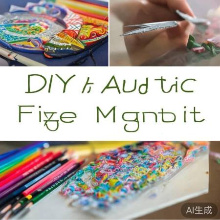 DIY亚克力冰箱贴教程