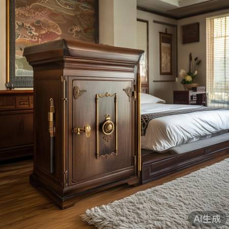 保险柜宜放卧室财位
